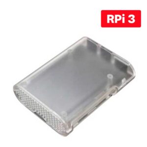 Case Transparente em Abs para Raspberry Pi 3 Model B e B+