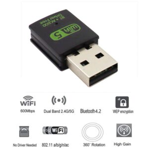 Adaptador Wifi Dual Band + Bluetooth 4.2 para Orange Pi