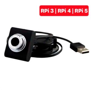 Câmera USB 5MP para Raspberry Pi