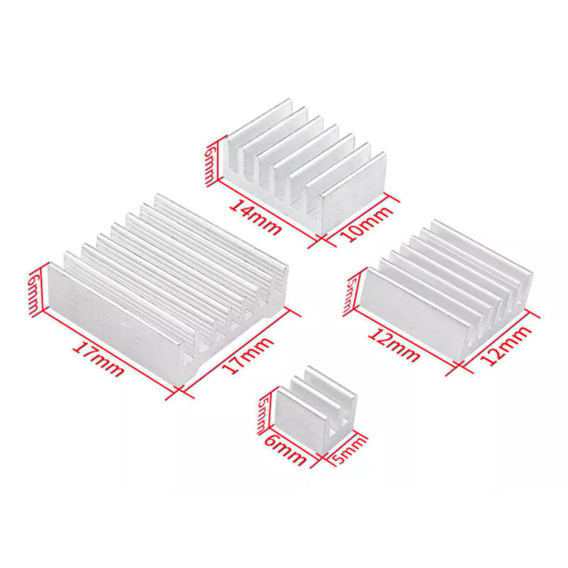 Case em ABS + Cooler Fan e Dissipadores para Raspberry Pi 5