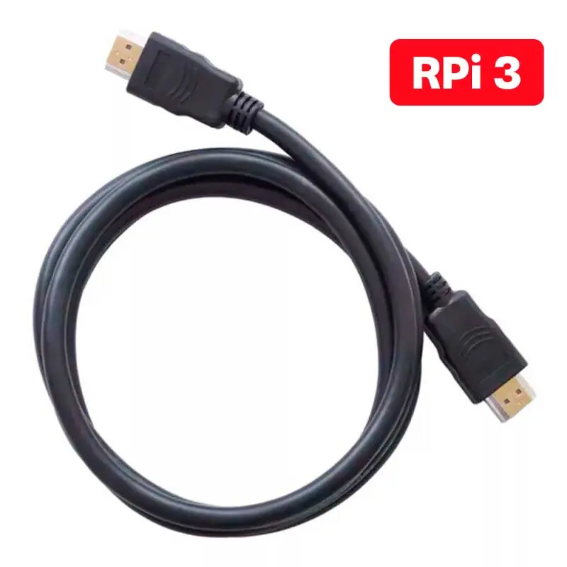 Cabo HDMI 1,8 metros para Raspberry Pi 3