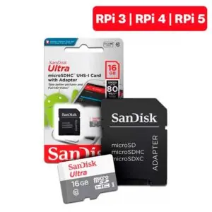 Cartão de Memória MicroSD 16gb Classe 10 Sandisk Original