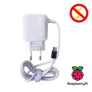 Fonte Bivolt para Raspberry Pi3 B E B+ (Preta)