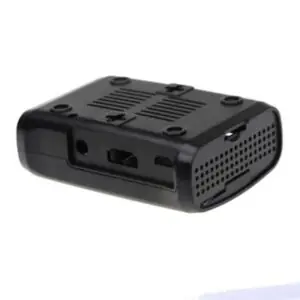 Case Preta Raspberry Pi3 B e B+ c/Suporte para Cooler