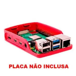 Case Oficial Raspberry para Pi4 Pi 4