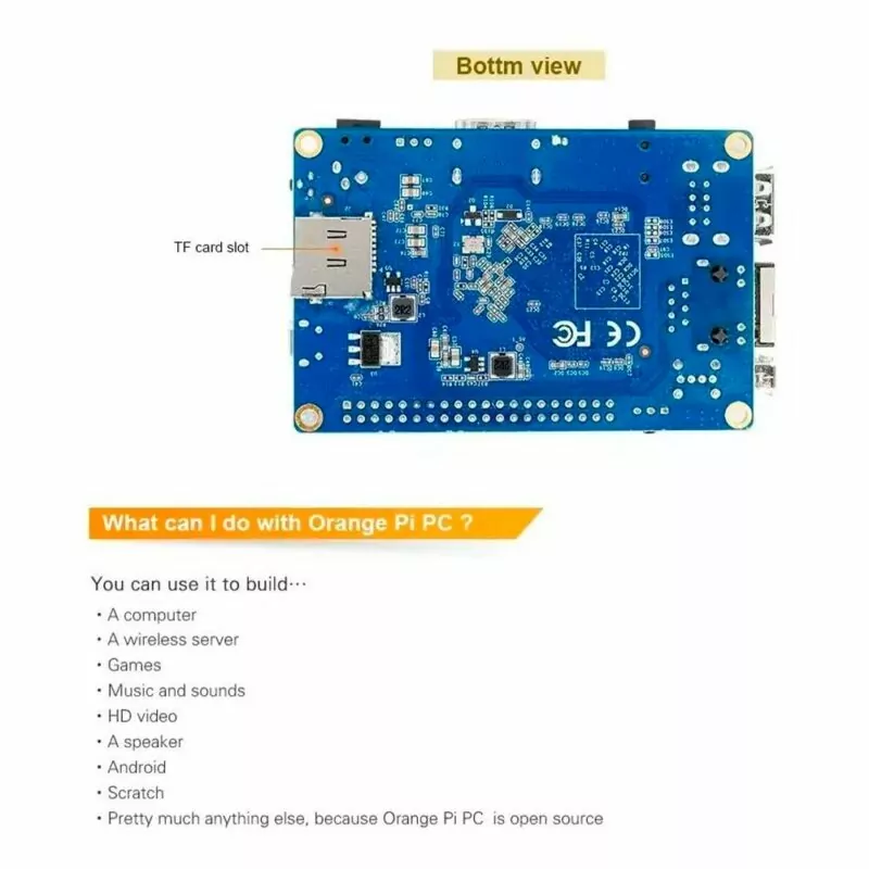 Orange Pi PC 1GB H3 Quad-Core