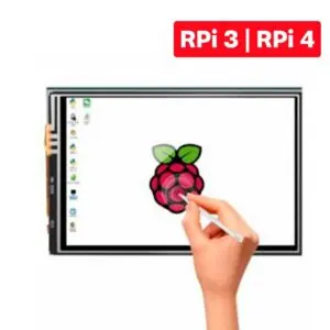 Tela Display LCD 3.5 Touch Screen P/ Raspberry Pi3 ou Pi4