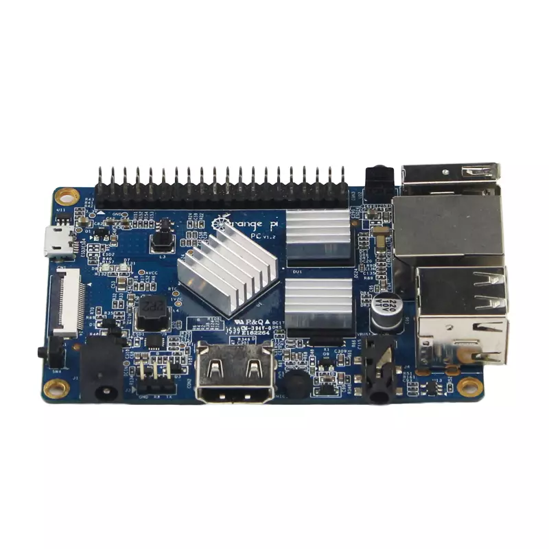 Orange Pi PC Plus H3 Quad-Core c/ 1GB de Ram, 8GB eMMC e WiFi