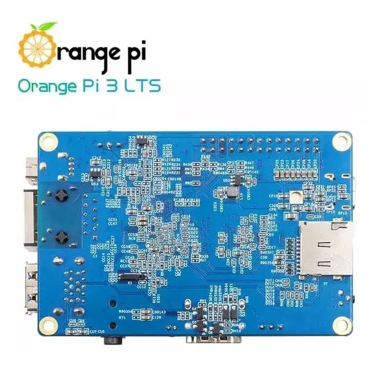 Orange Pi 3 LTS 2GB de Ram, 8GB eMMC c/ Wifi + Bluetooth