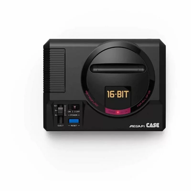 Case Retroflag® Megapi Mega Drive Para Raspberry Pi 3 B E B+