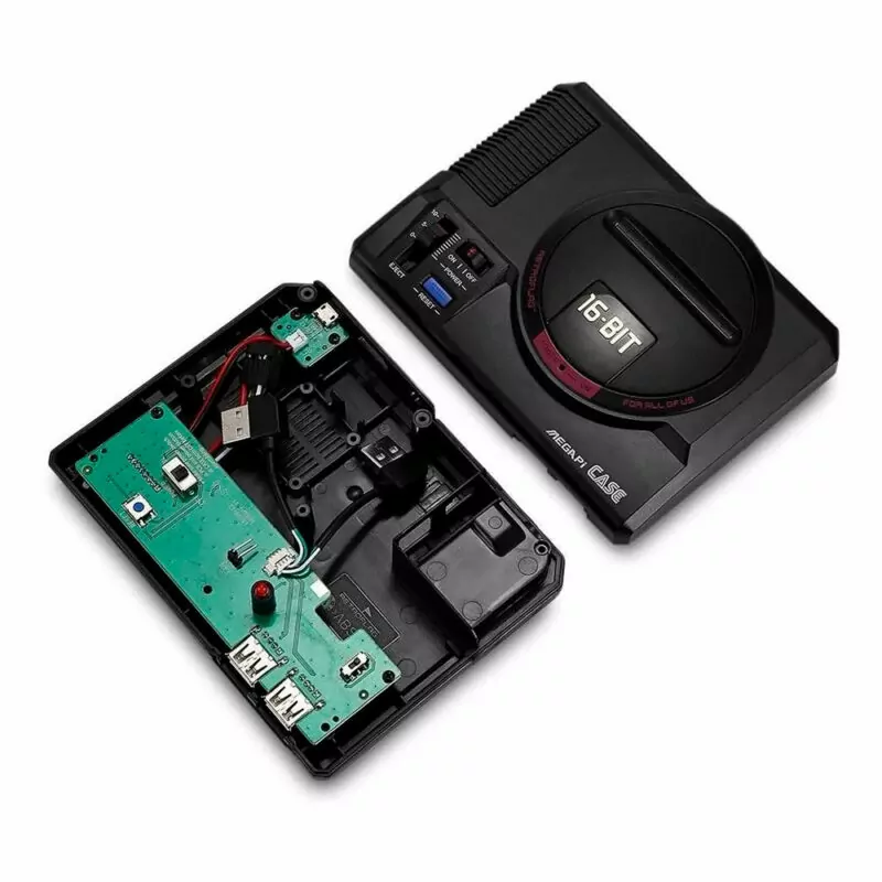 Case Retroflag® Megapi Mega Drive Para Raspberry Pi 3 B E B+