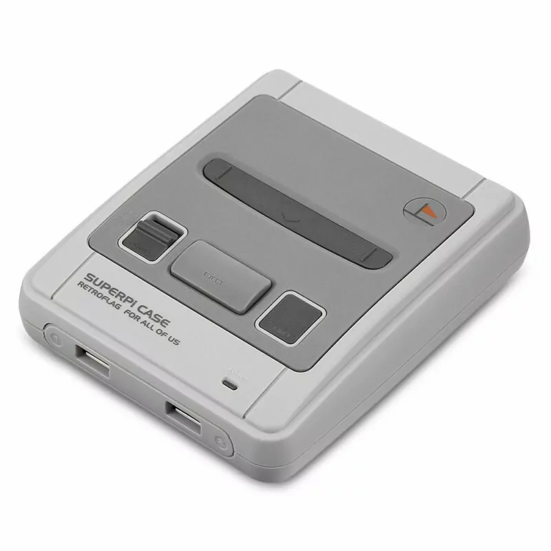 Case Snes Superpi-J Retroflag® Super Nintendo Raspberry Pi 3 B E B+