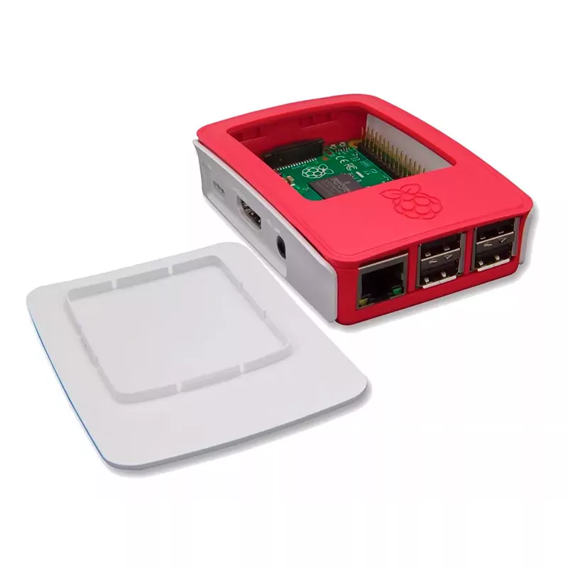 Kit Raspberry Pi 3 Model B+(Plus) c/ Case, Fonte e Dissipadores