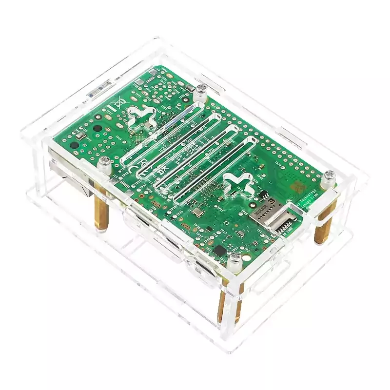 Kit com Case + Cooler + Dissipadores para Raspberry Pi 5