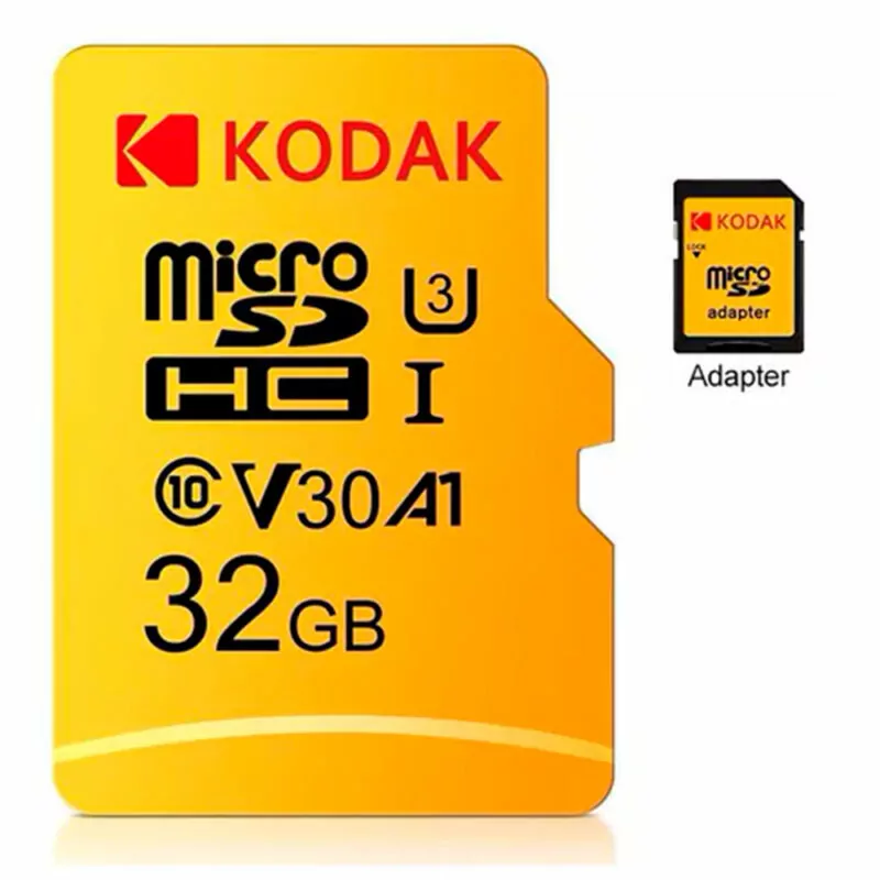 Cartão de Memoria Kodak Sdxc Uhs-i U3 V30 A1 90mb/s 32 GB