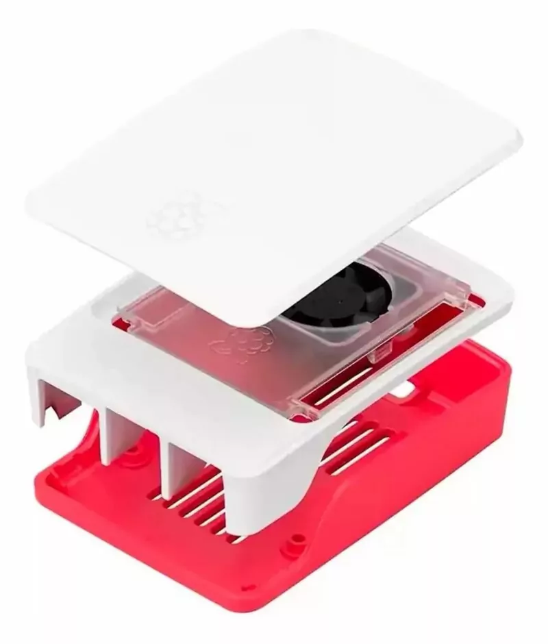 Kit Raspberry Pi 5 4GB c/ Case Oficial c/ Cooler Fan e Fonte 27W