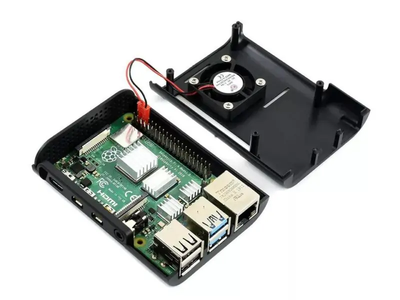 Case em ABS para Raspberry Pi 4