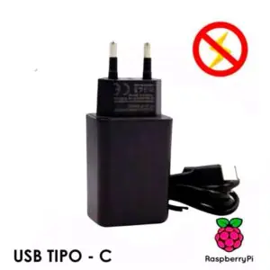 Fonte USB Tipo C 5V para Raspberry Pi 4