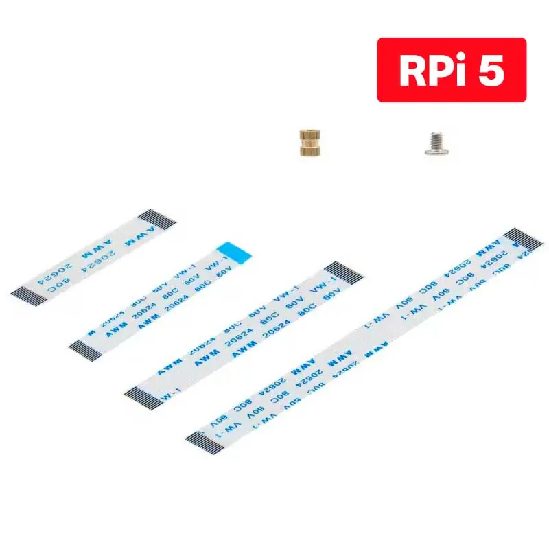 Kit de Cabos FFC para Raspberry Pi 5 PCIe