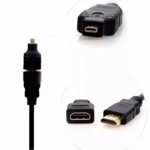 Cabo Hdmi 1.5m It-blue Kit Adaptadores 3 Em 1 Le-6623